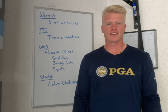 PGA Coach Thor Parrish's Tips for Staying Fit at Home
