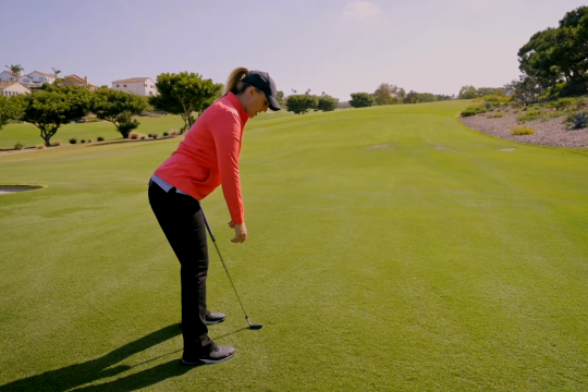 Check Your Distance & Setup For Success with a Quick Tip from PGA Coach Jackie Riegle