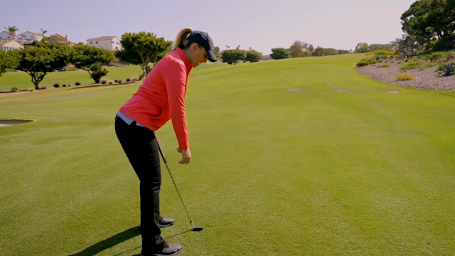 Check Your Distance & Setup For Success with a Quick Tip from PGA Coach Jackie Riegle