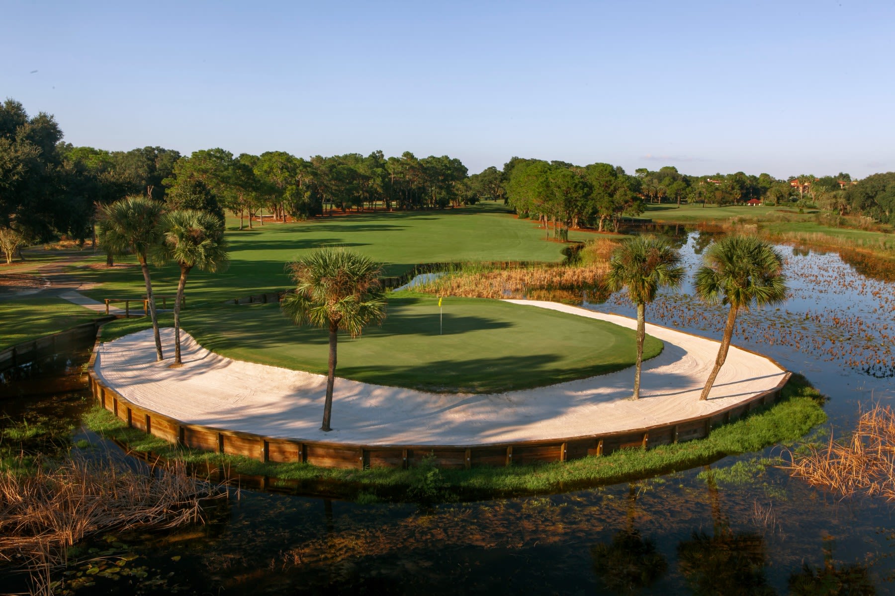 The 16th hole of the El Campeón Course at Mission Resort + Club.