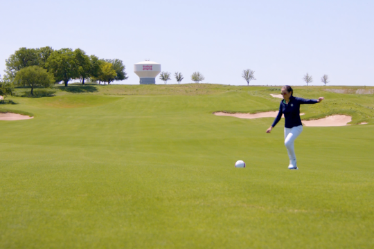 Kicking a Soccer Ball Can Teach You How to Hit a Draw on the Golf Course 