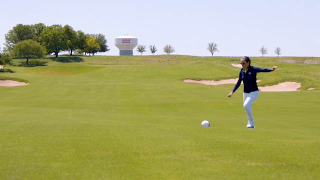 Kicking a Soccer Ball Can Teach You How to Hit a Draw on the Golf Course