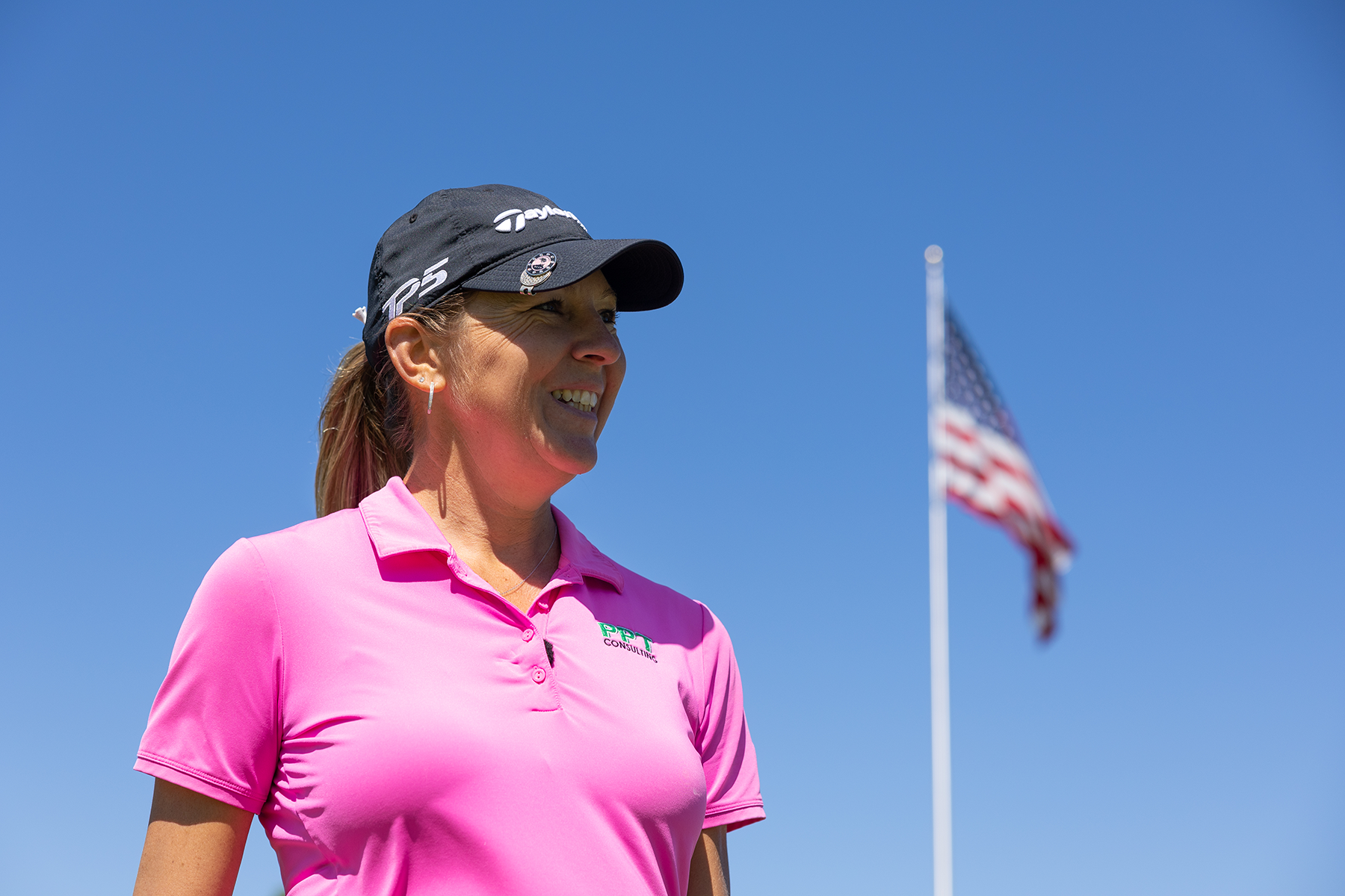 Ashley Grier, PGA is one of nine LPGA/PGA professionals competing in the 2022 KPMG Women's PGA Championship at Congressional Country Club. 