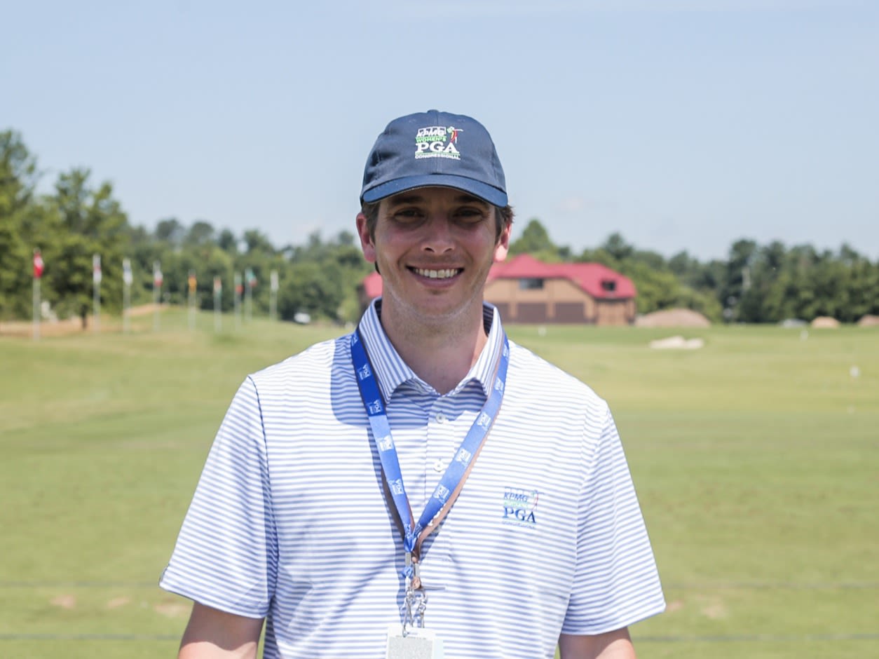 Talton Cherry served in the Coast Guard,stationed in Boston and San Francisco and now works at the Middle Atlantic PGA Section.
