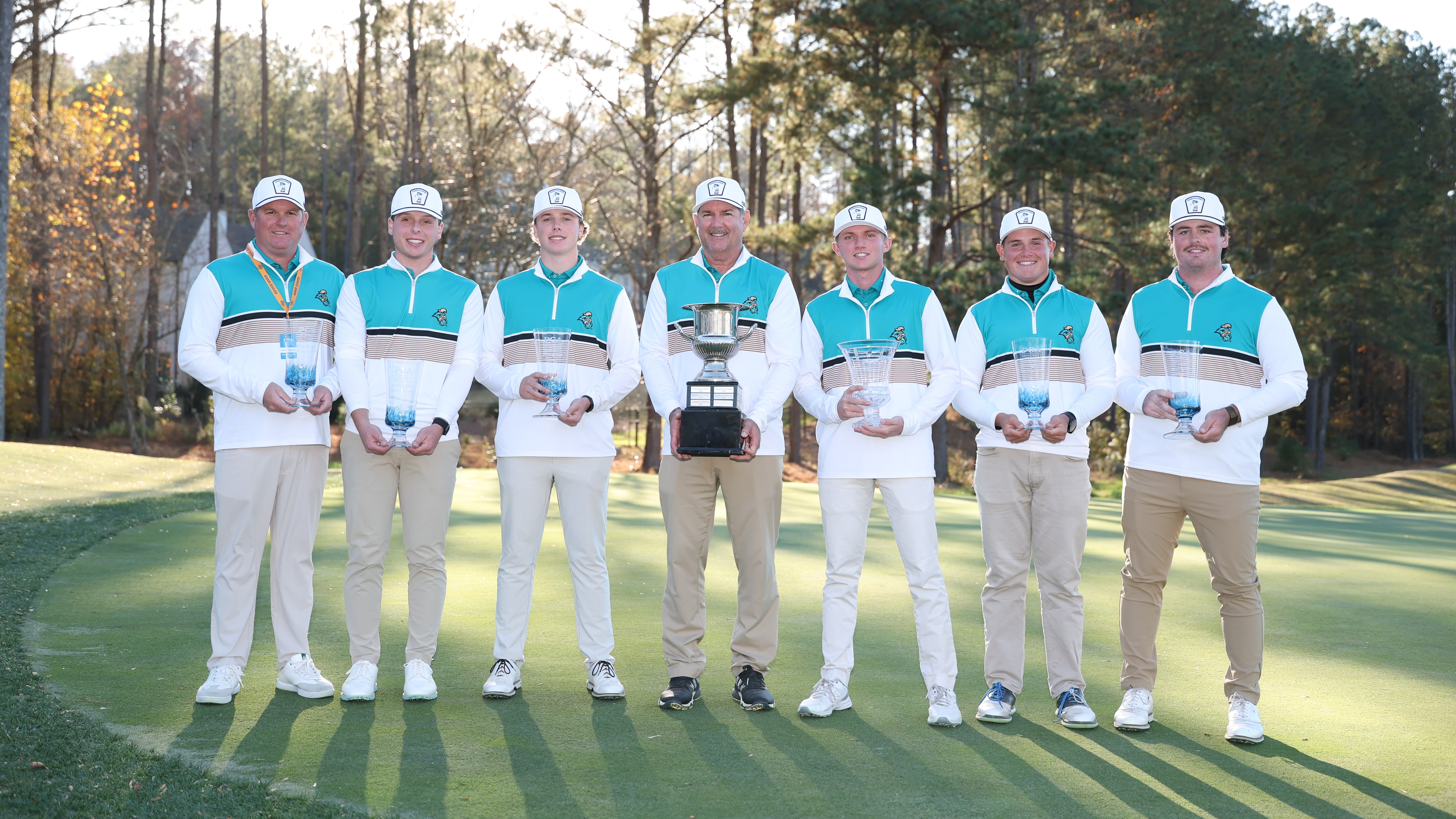 The winning Coastal Carolina squad.