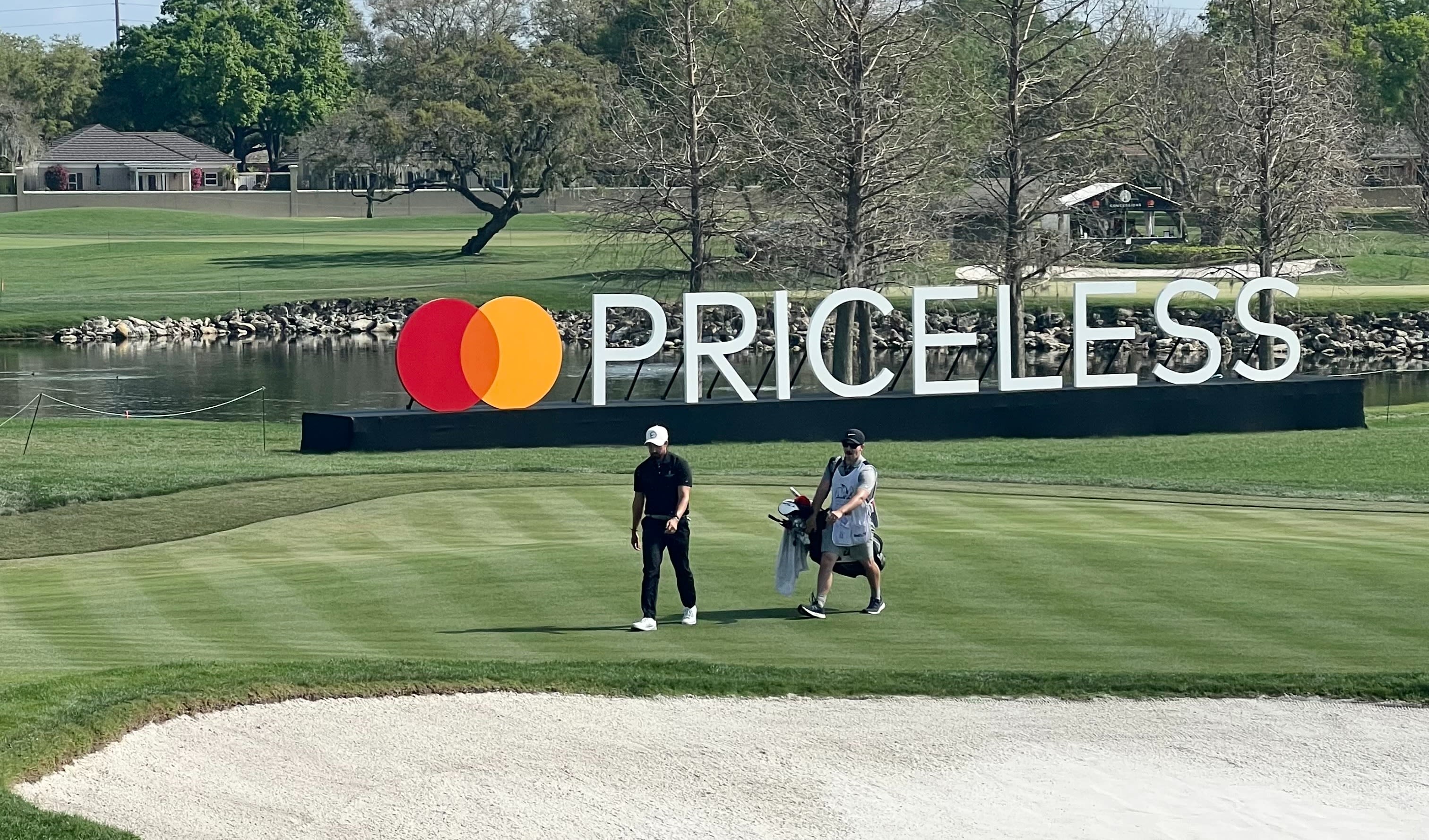 Koch had a familiar face in his brother, Matt, on the bag during the 2023 Arnold Palmer Invitational. 