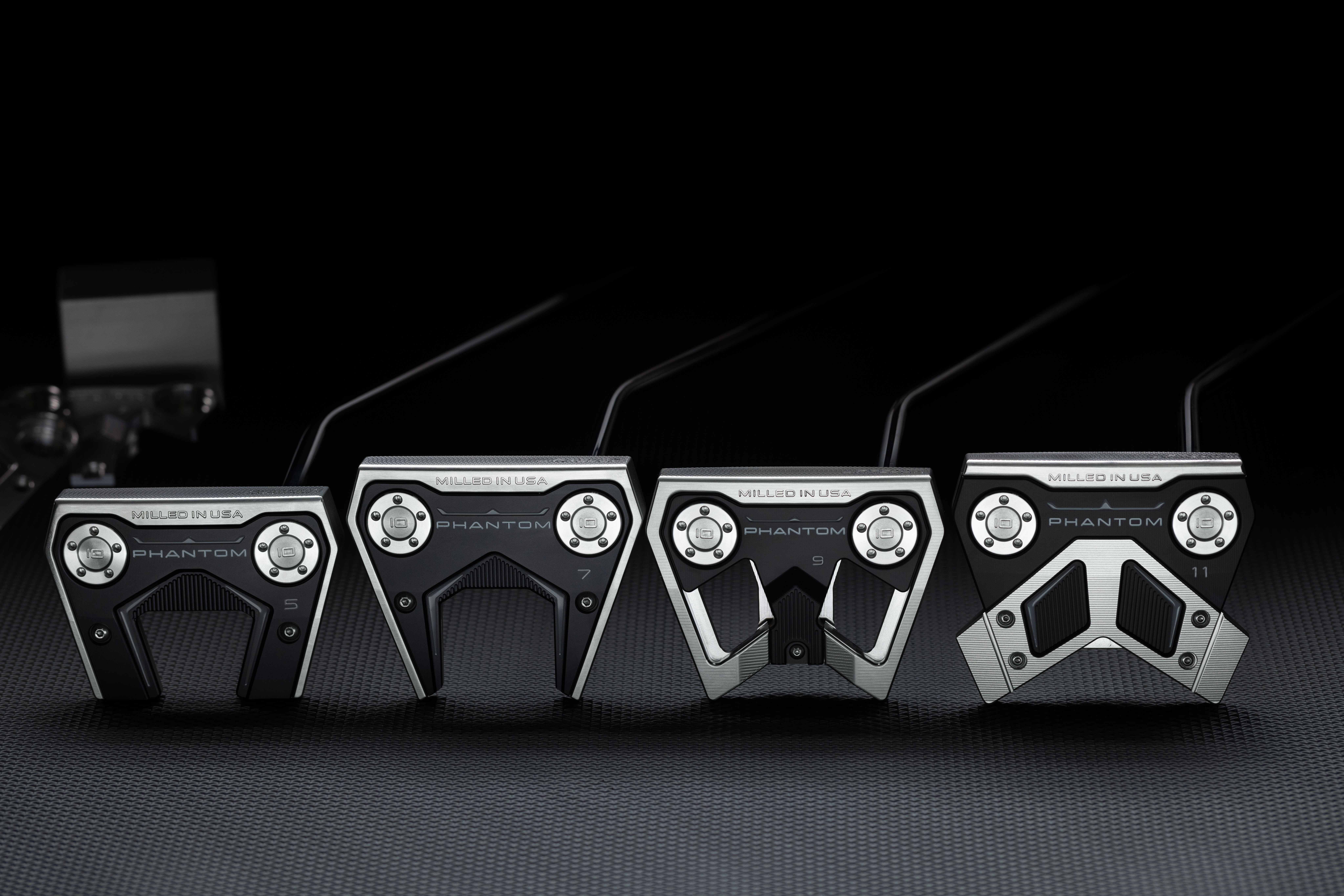The new line of Scotty Cameron Phantom putters.