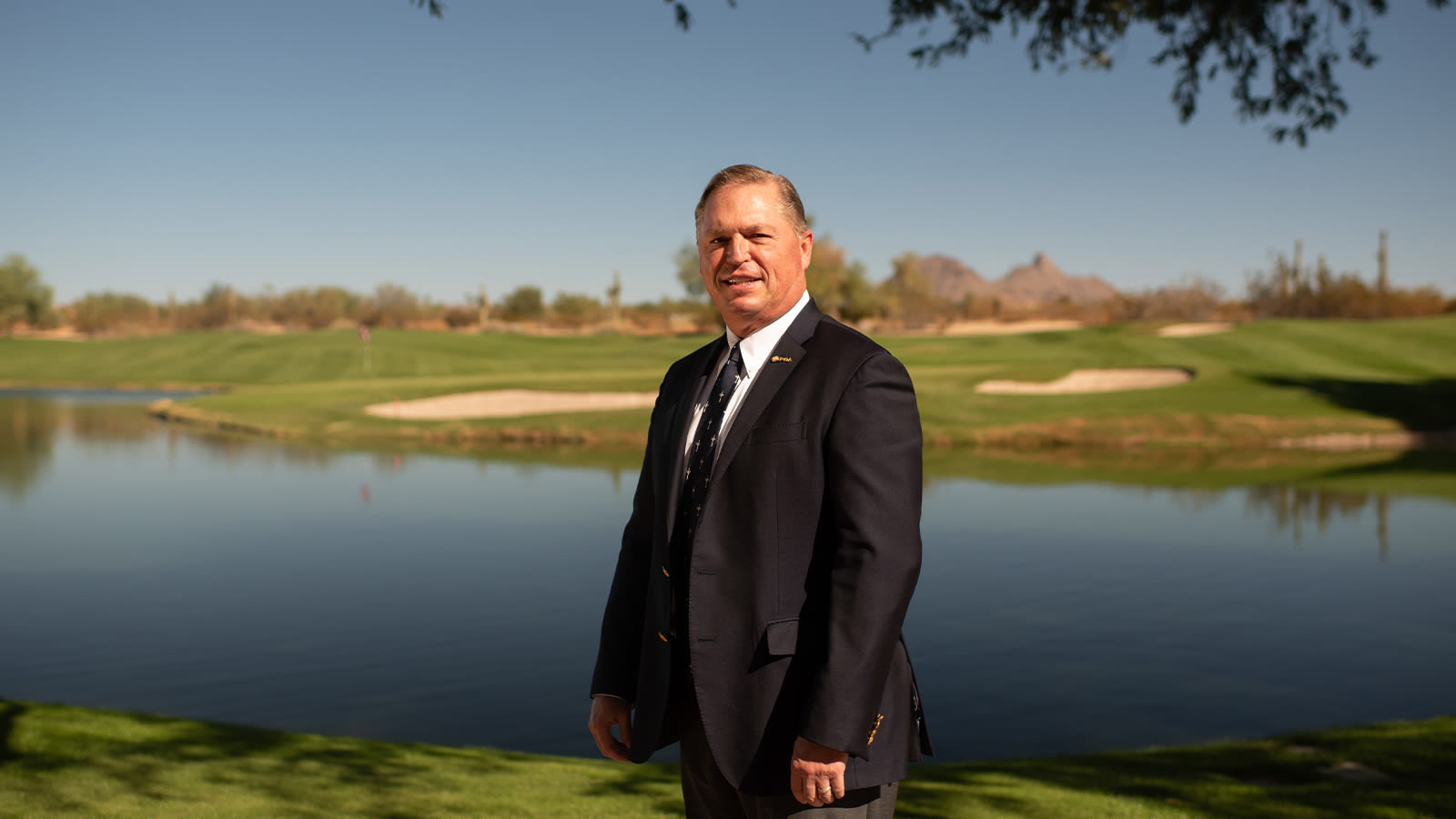 PGA of America President, Jim Richerson poses for a photo during the 104th PGA Annual Meeting at Grayhawk Golf Club on October 29, 2020 in Scottsdale, AZ. (Photo by Traci Edwards/The PGA of America)