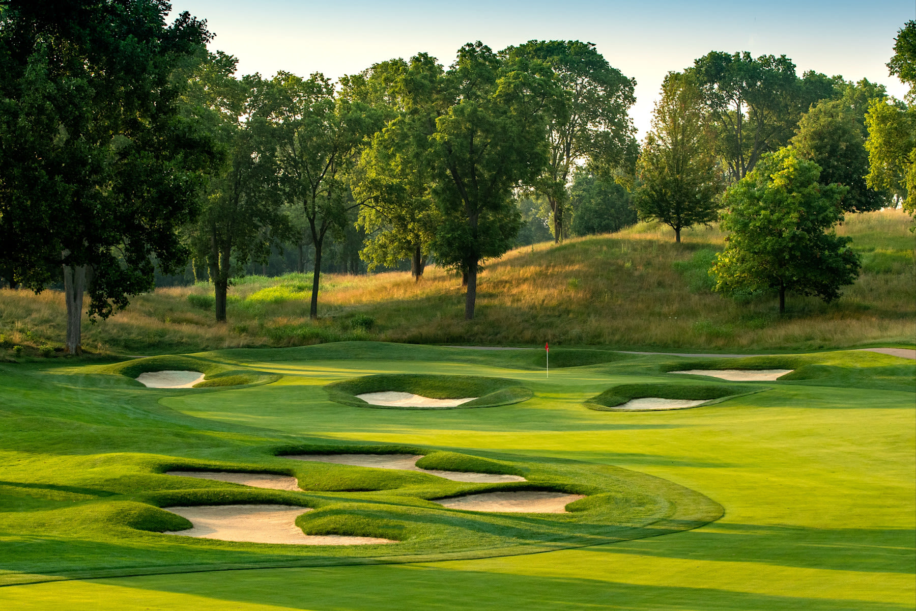 The South Course's 14th hole. (Photo courtesy of NCR Country Club)