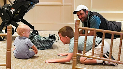 Scottie Scheffler Shows Off Ultimate Dad Life Moment in Heartwarming Photo