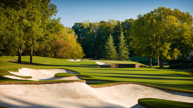 A view from Quail Hollow Club on September 30, 2016 in Charlotte, North Carolina. (Photo by Gary Kellner/PGA of America)