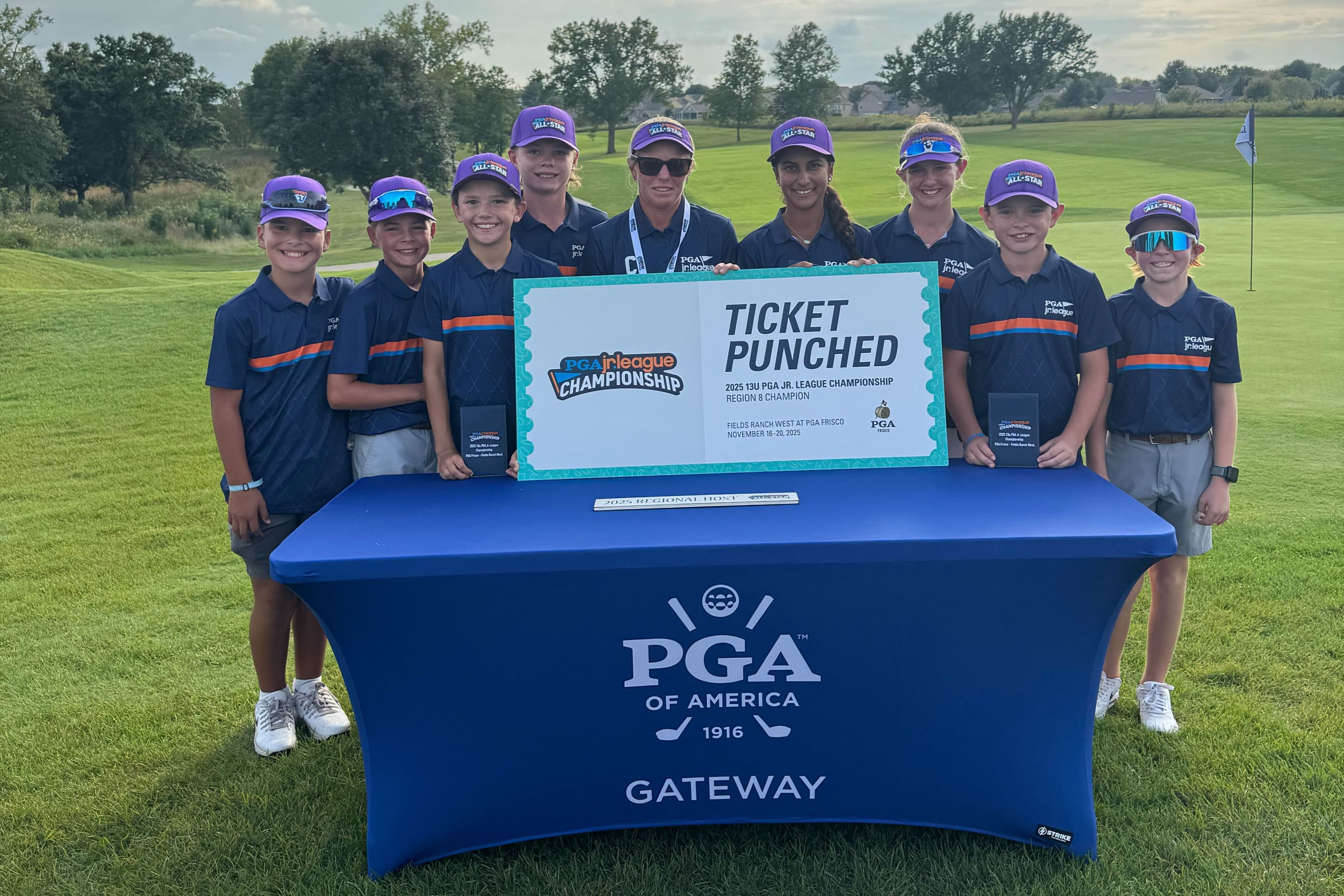 Braxton and Braxton were part of Team Oklahoma this week at the PGA Jr. League Championship.