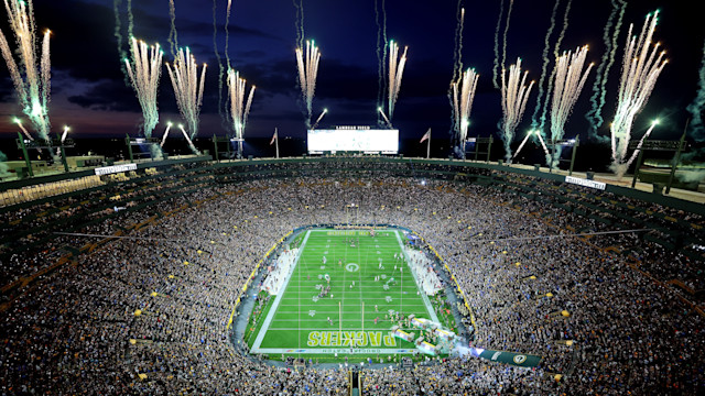 Iconic Lambeau Field in Green Bay, Wisconsin. (Getty Images)