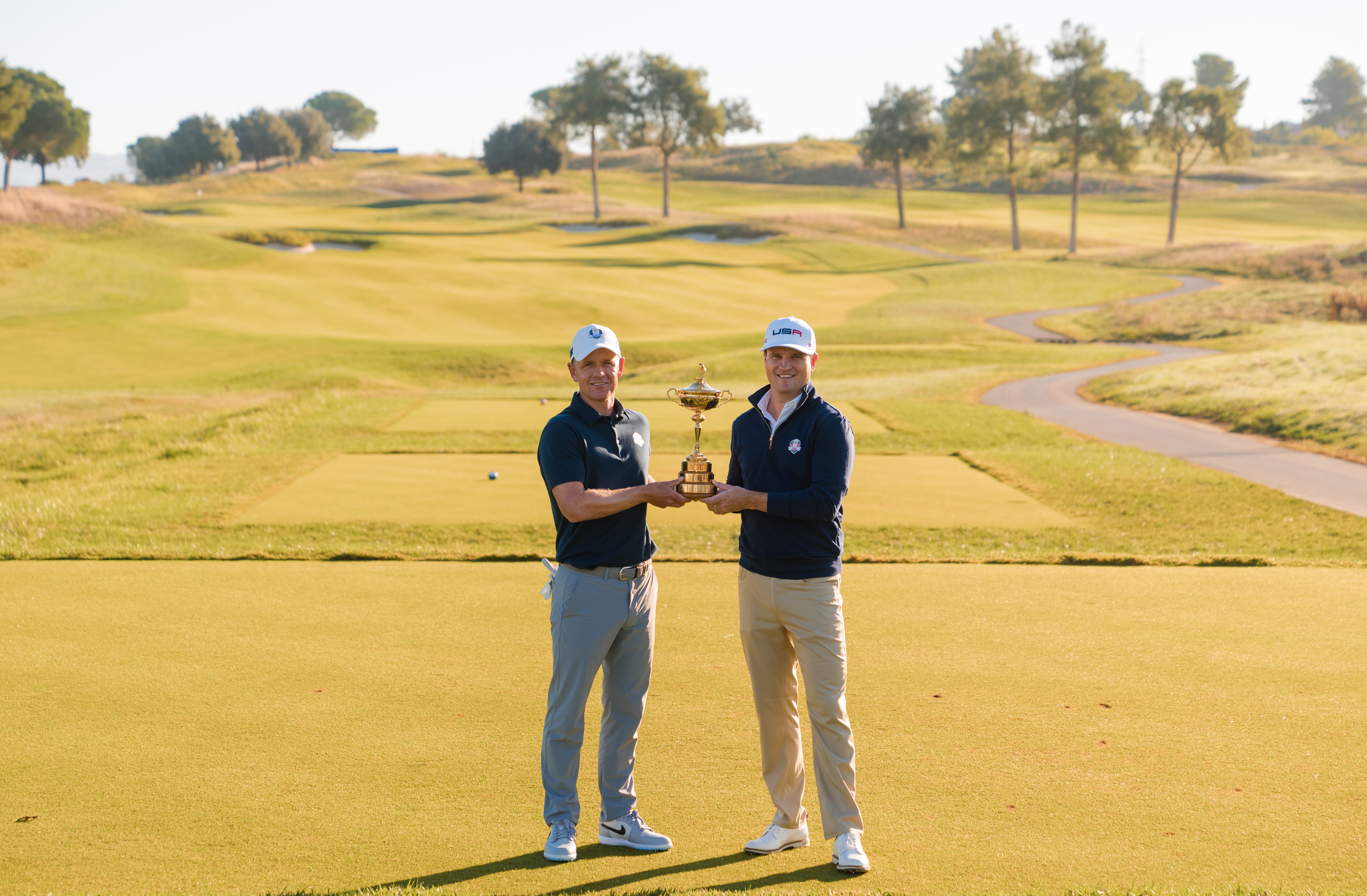 European Captain Luke Donald and U.S. Captain Zach Johnson will lead their teams this fall in Rome.
