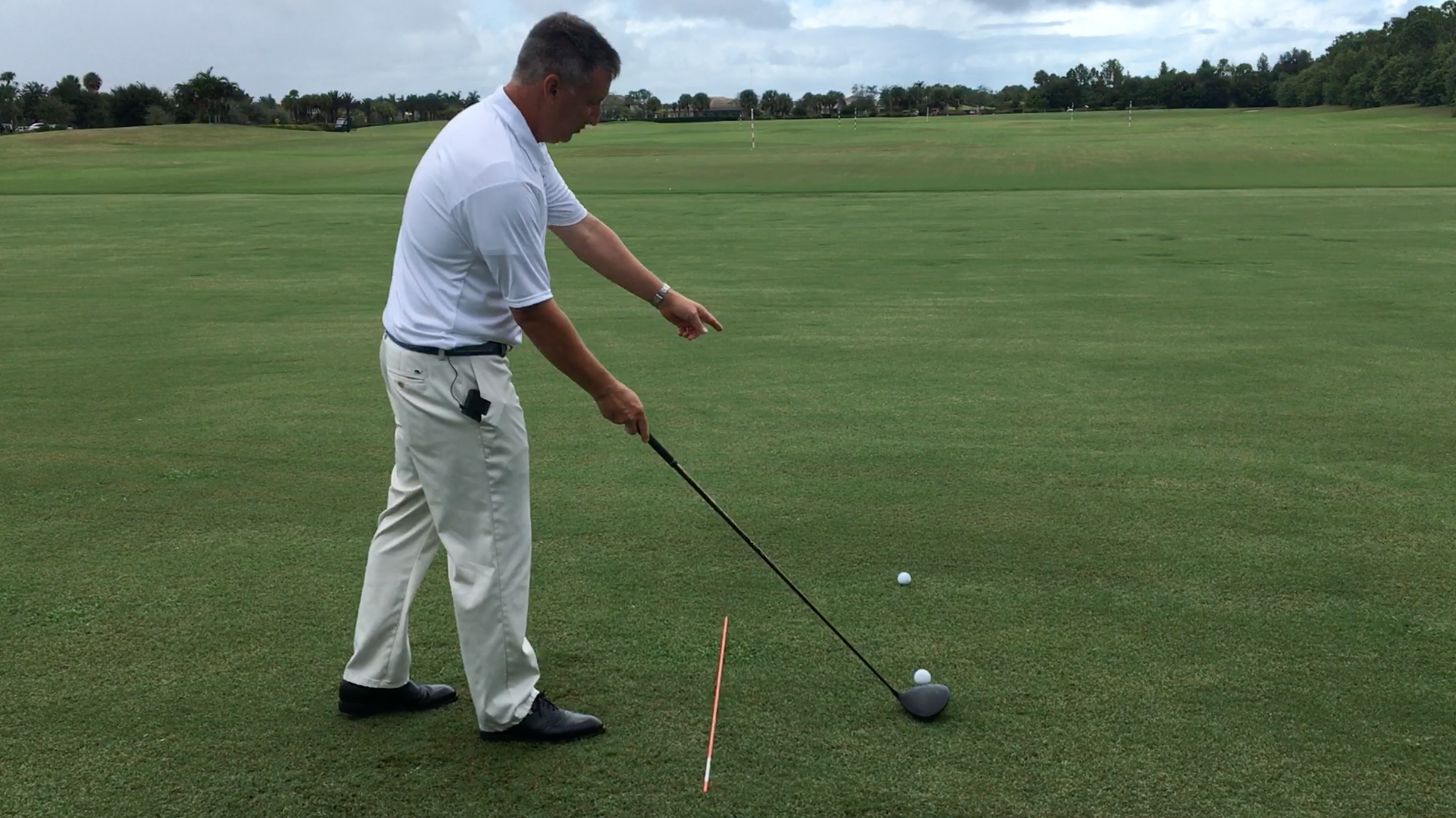 Focus on alignment to improve your golf swing