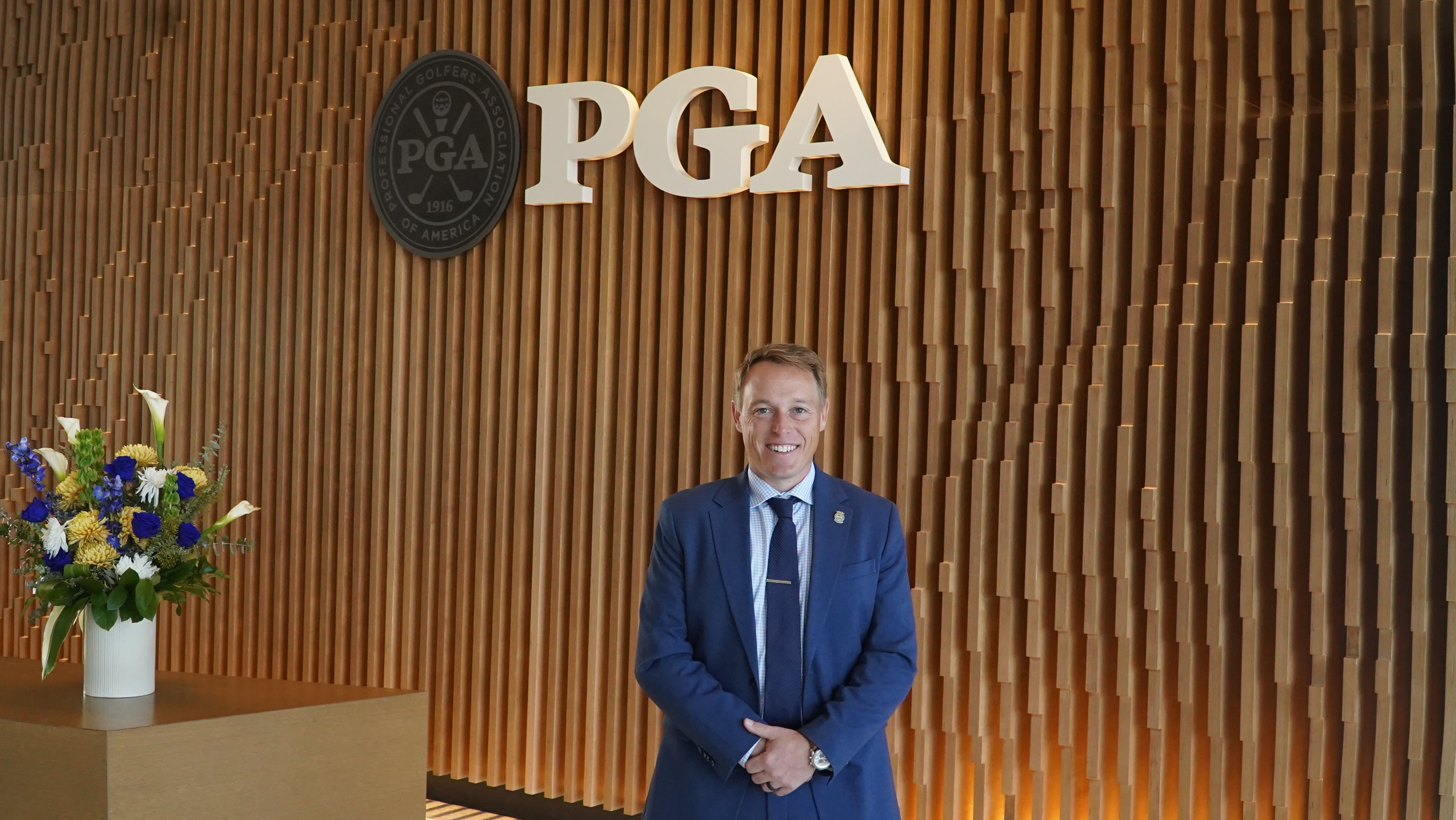 Jacob Spott at the Home of the PGA of America in Frisco, Texas.