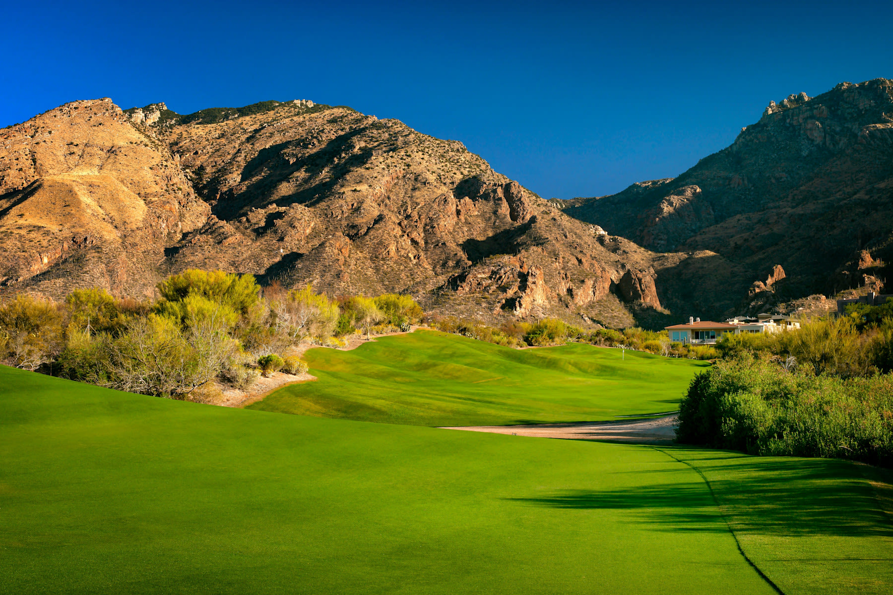 The 12th hole at Ventana's Canyon Course.