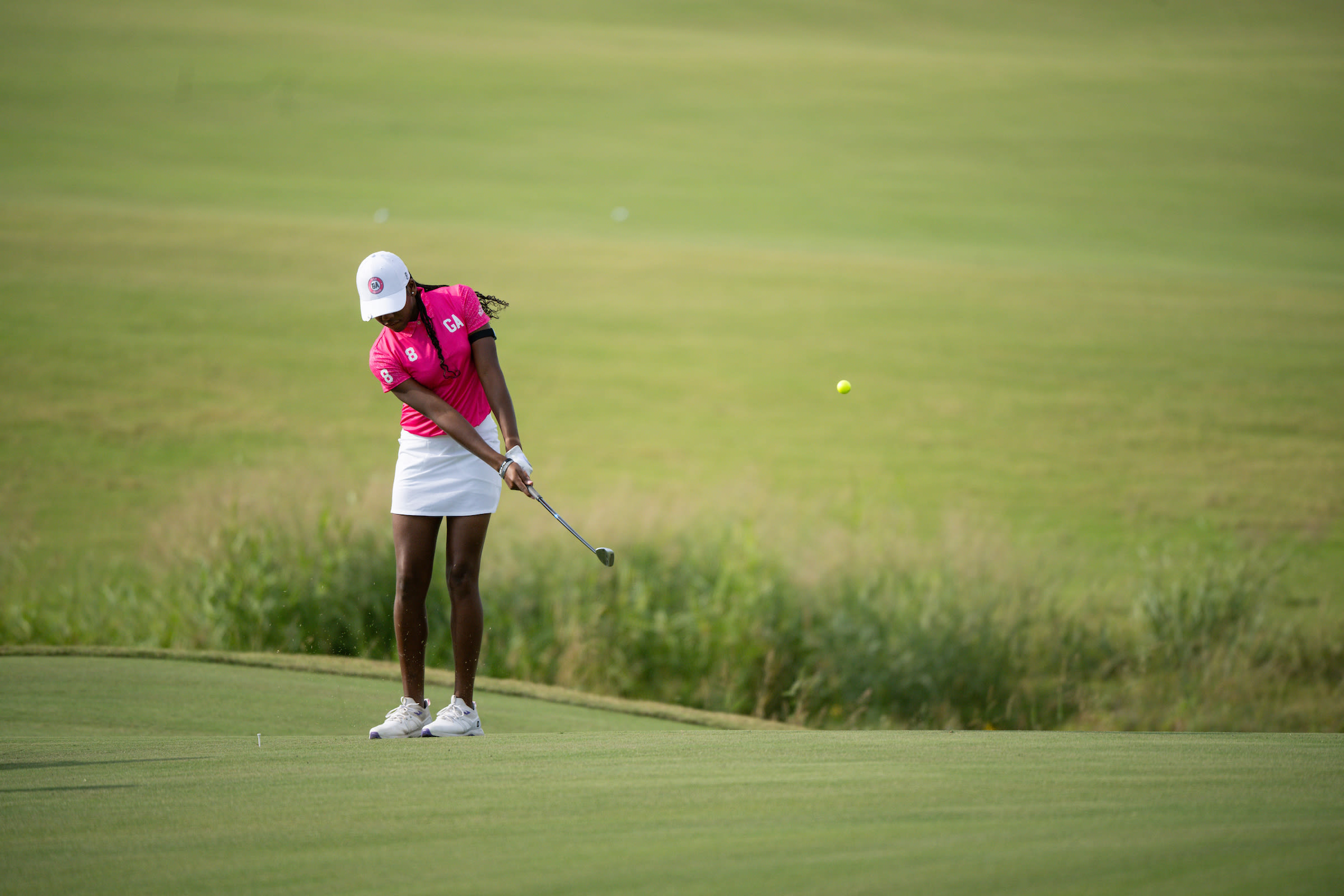 Georgia's Vivian Lott had a stellar Day 1.