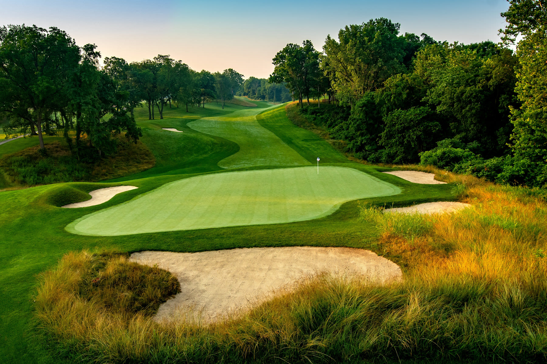 The sixth hole of NCR's South Course. (Photo courtesey of NCR Country Club).