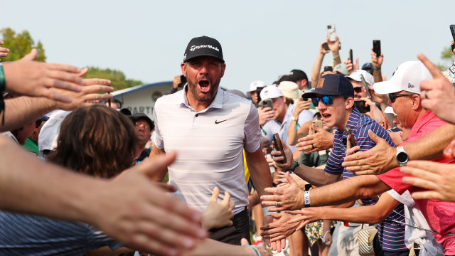 The Block Party of the Year at the PGA Championship