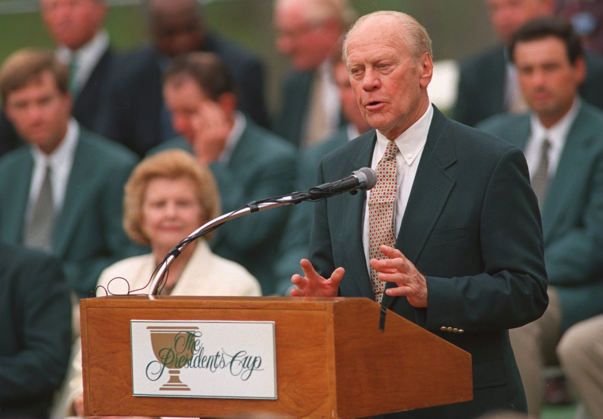 President Ford was the first honorary chairman of the Presidents Cup.