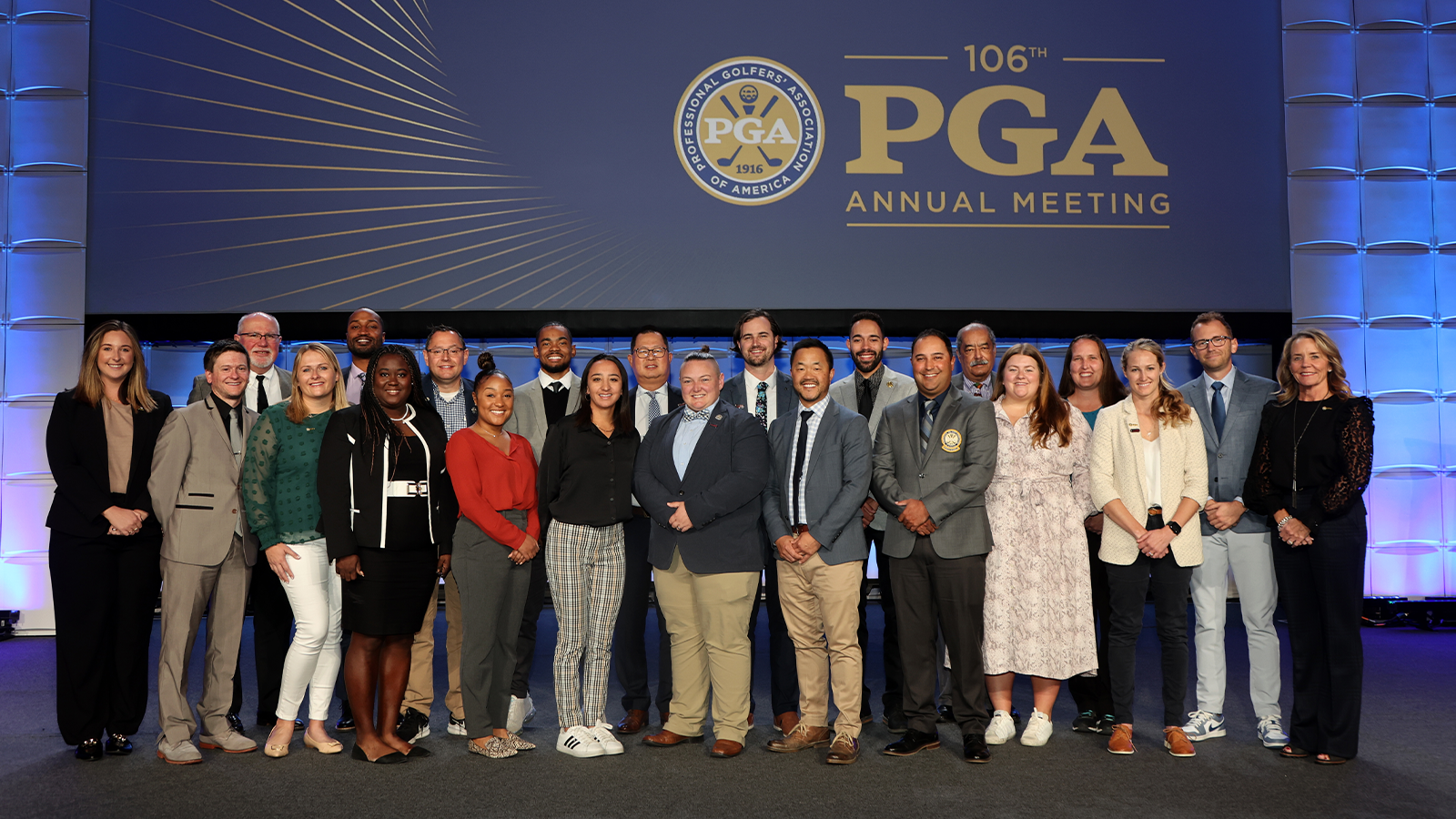 PGA LEAD members poses for a photo during the 106th PGA Annual Meeting at JW Marriott Phoenix Desert Ridge Resort & Spa on Thursday, November 3, 2022 in Phoenix, Arizona. (Photo by Sam Greenwood/PGA of America)