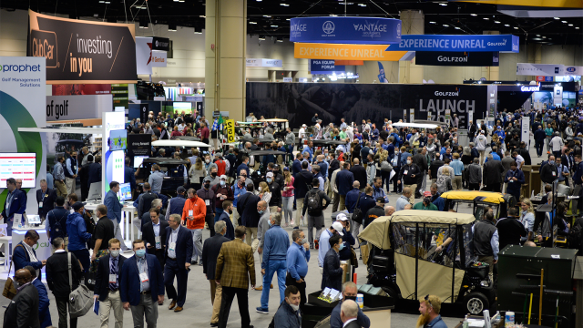 An overview during the 2022 PGA Show at the Orange County Convention Center on January 26, 2022 in Orlando, Florida. (Photo by Montana Pritchard/PGA of America)