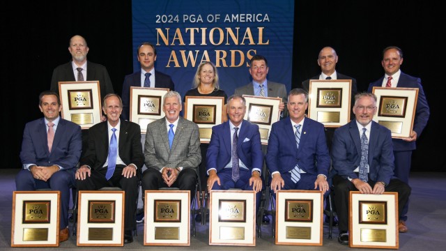 PGA of America Golf Professionals Tony Pancake, Joe Hallett & Kelly Williams Highlight 2024 National Awards Ceremony