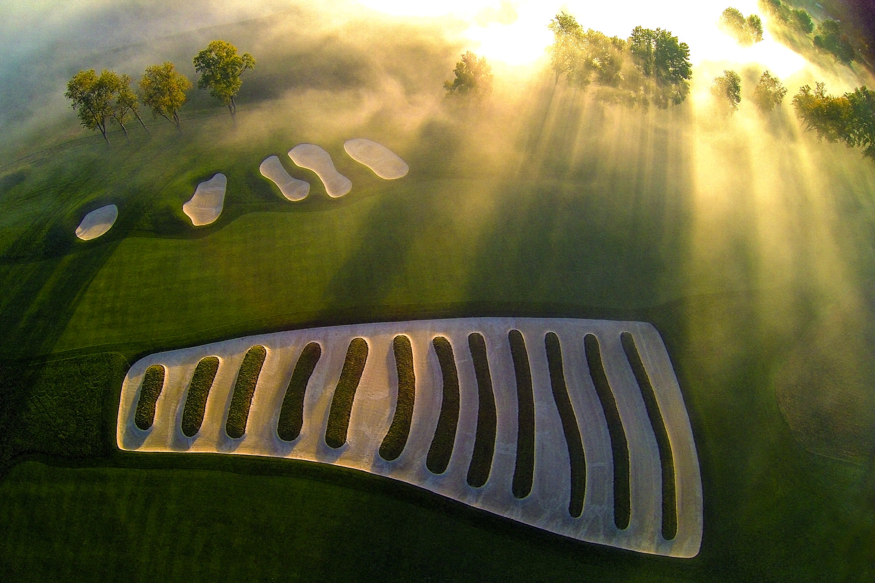 One of Vuich's first assignments was at the famed Oakmont Country Club.