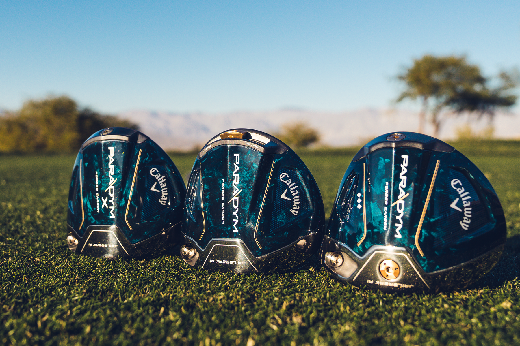 Callaway Golf's new Paradym wood line (photo courtesy of Callaway Golf).