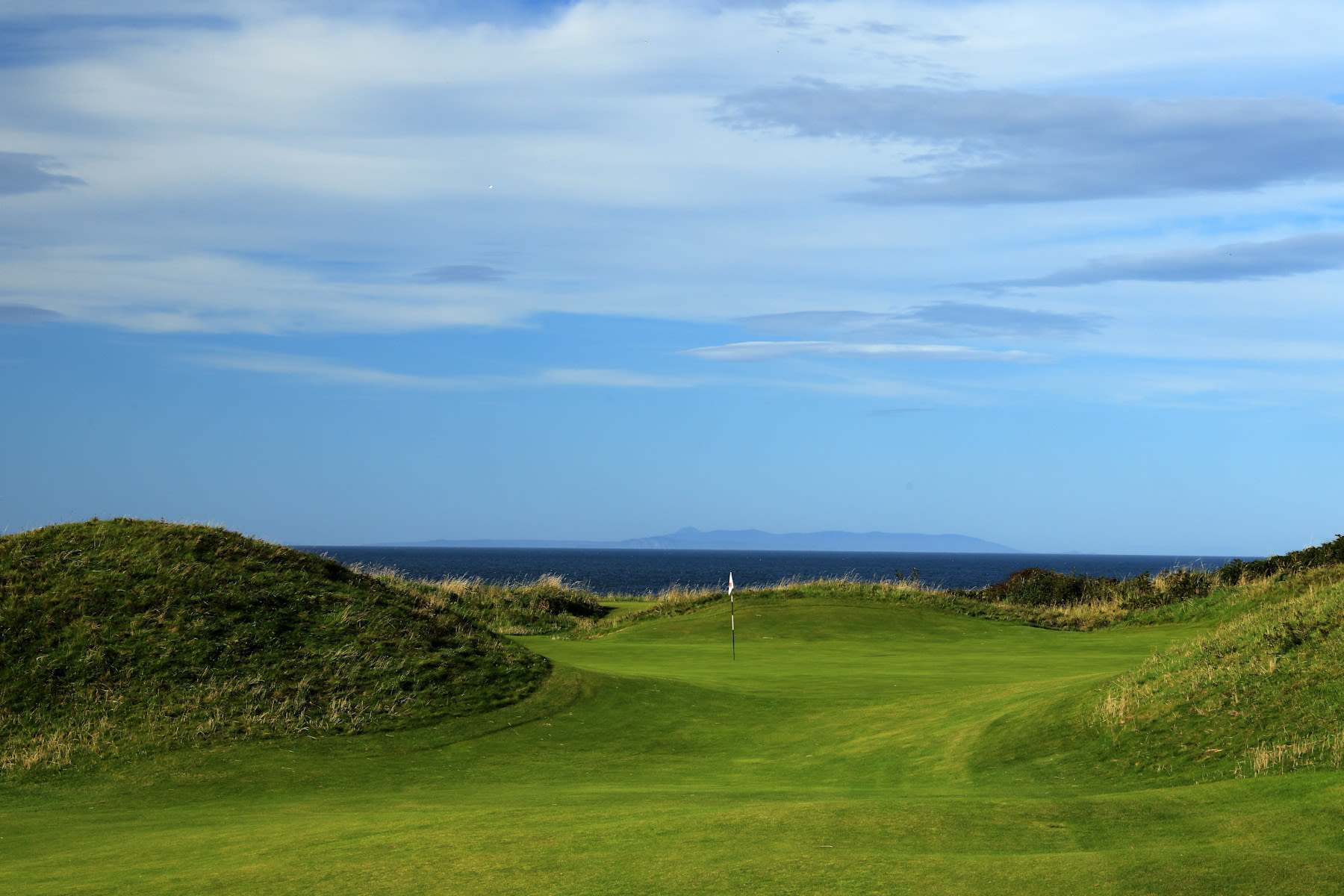 The 4th hole at Royal Portrush.