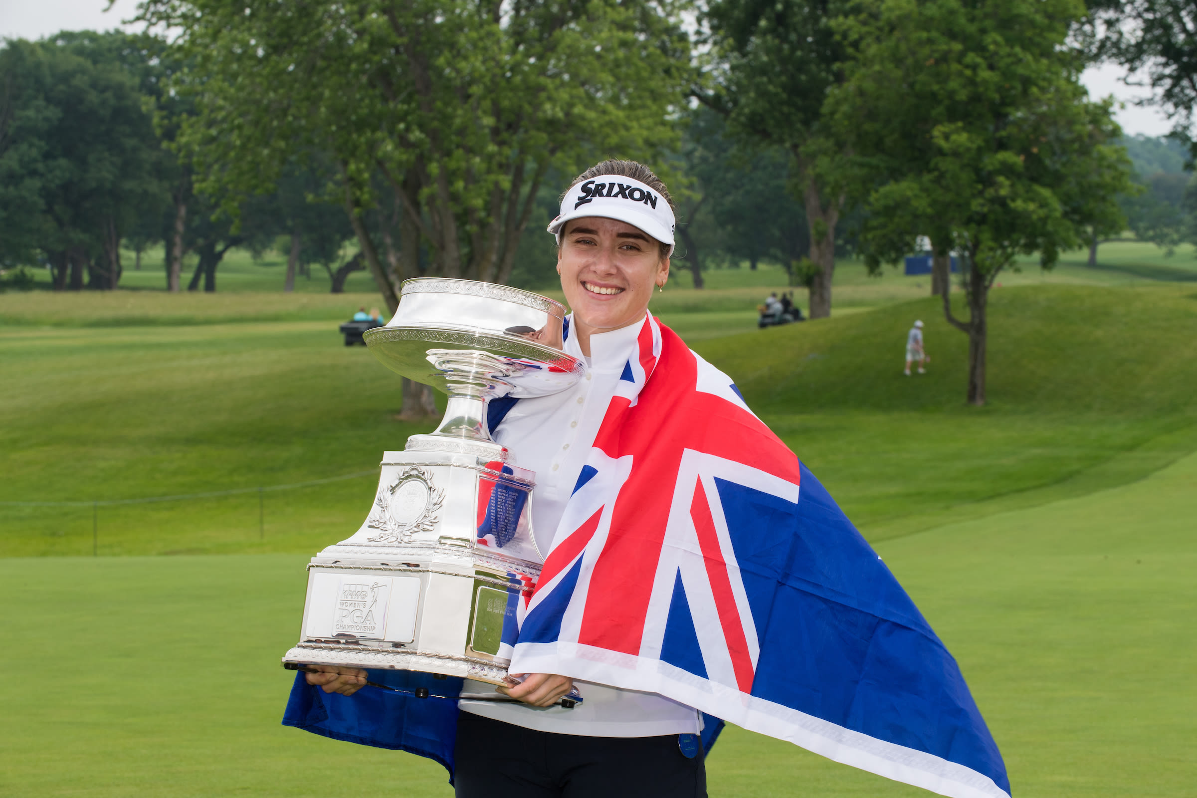 Hannah Green after her win in 2019.