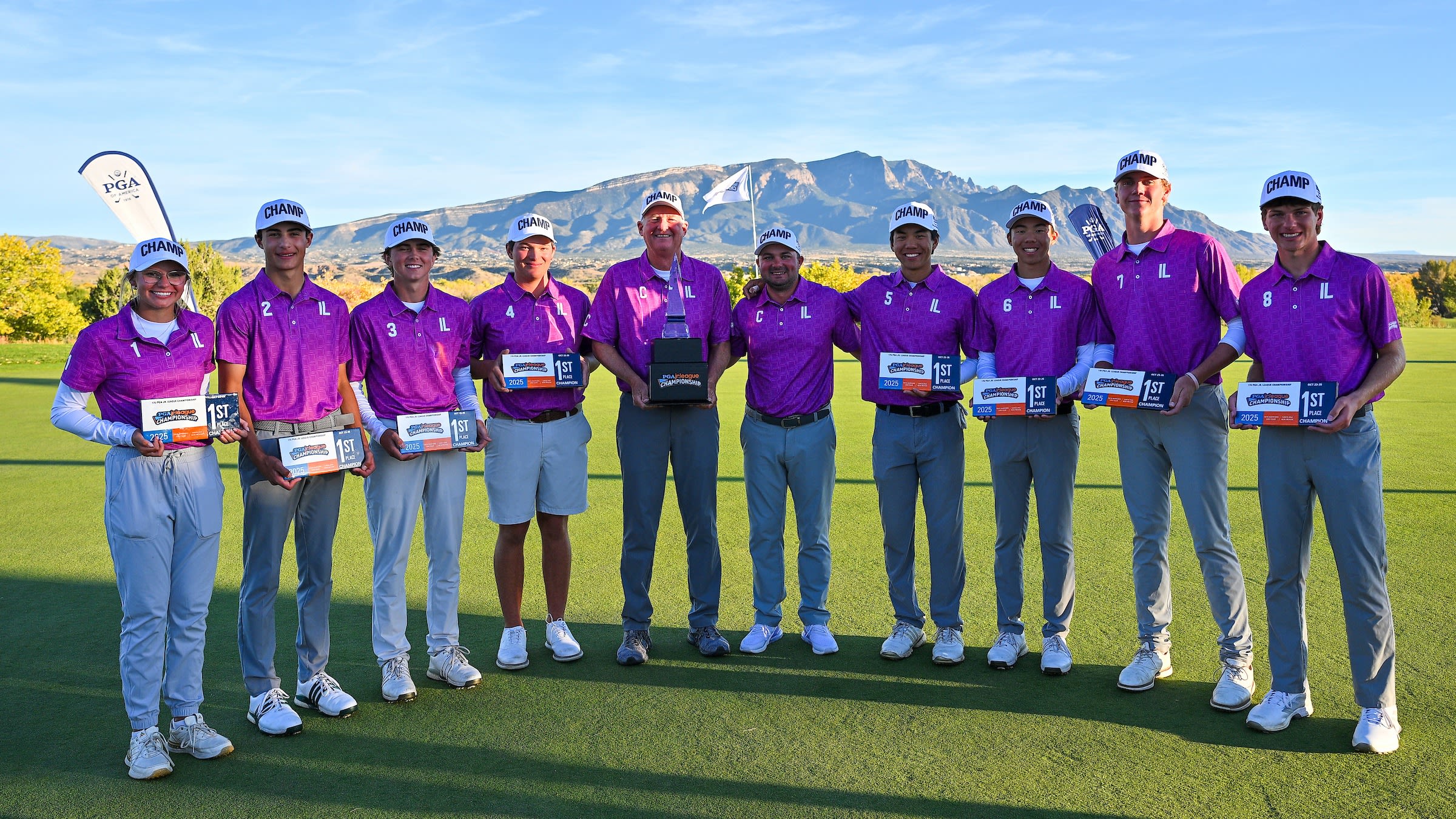 The winning Team Illinois squad.