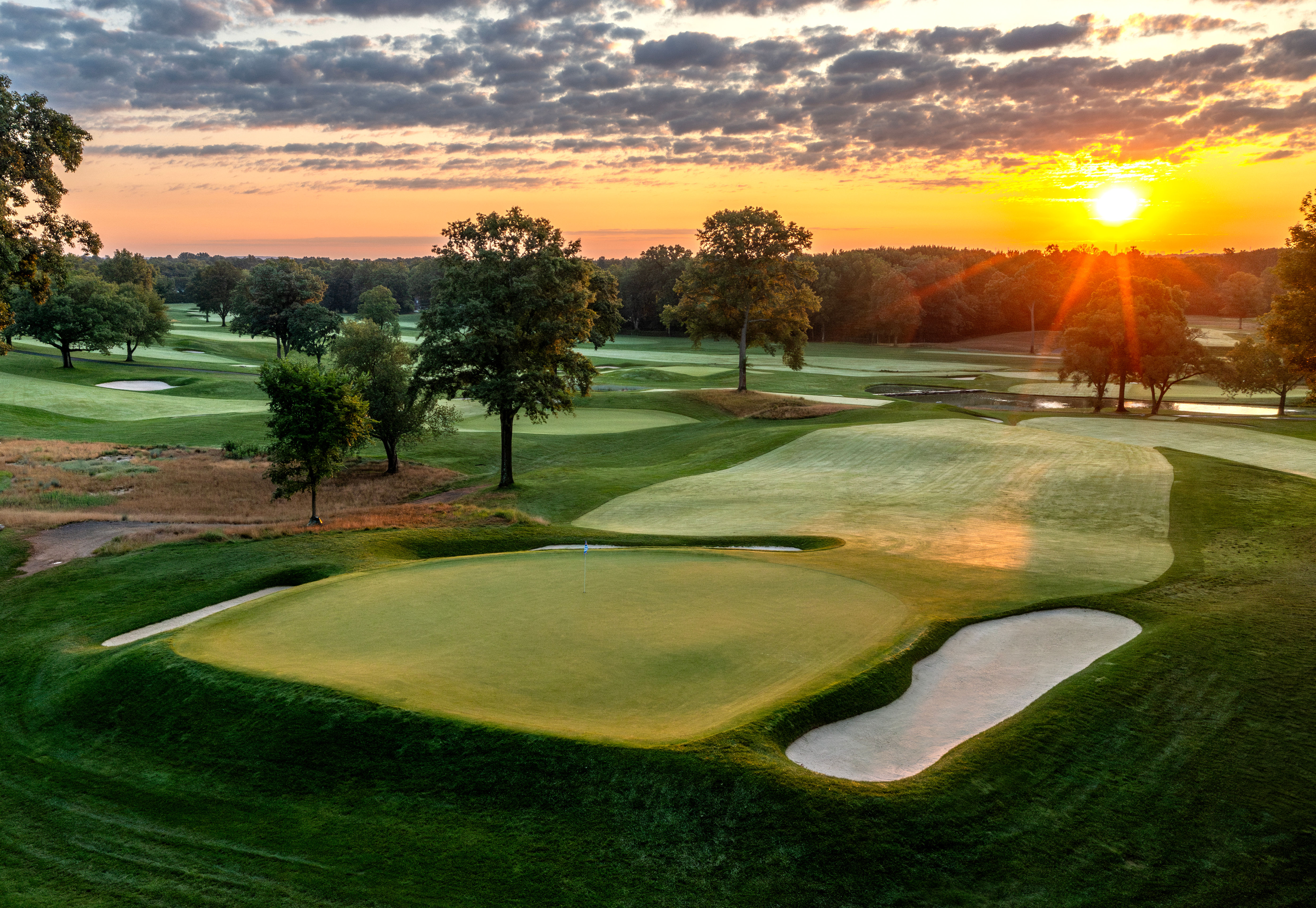 The fourth Hole at Plainfield Country Club. (Fred Vuich/USGA)