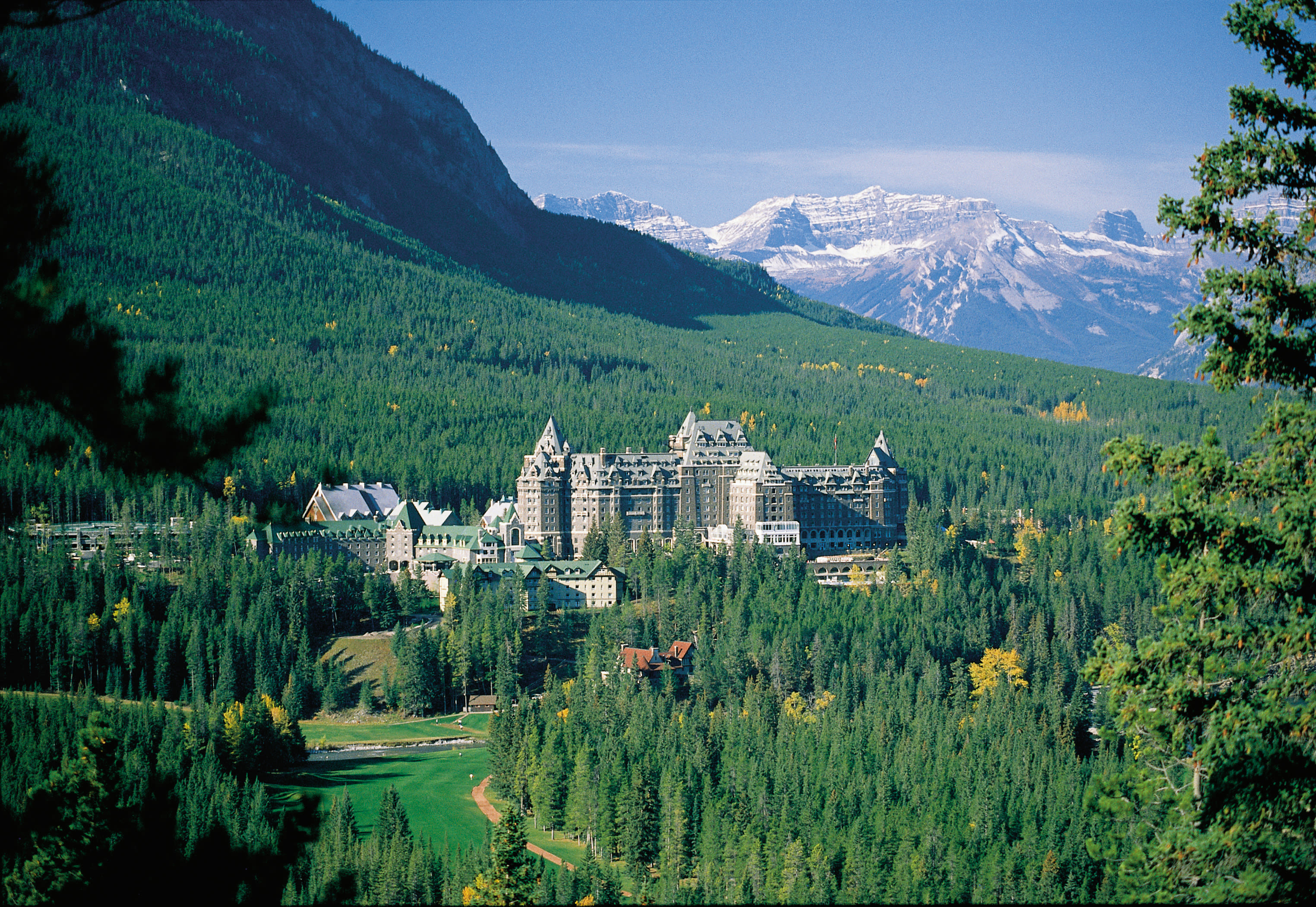 The Fairmont Banff Springs.