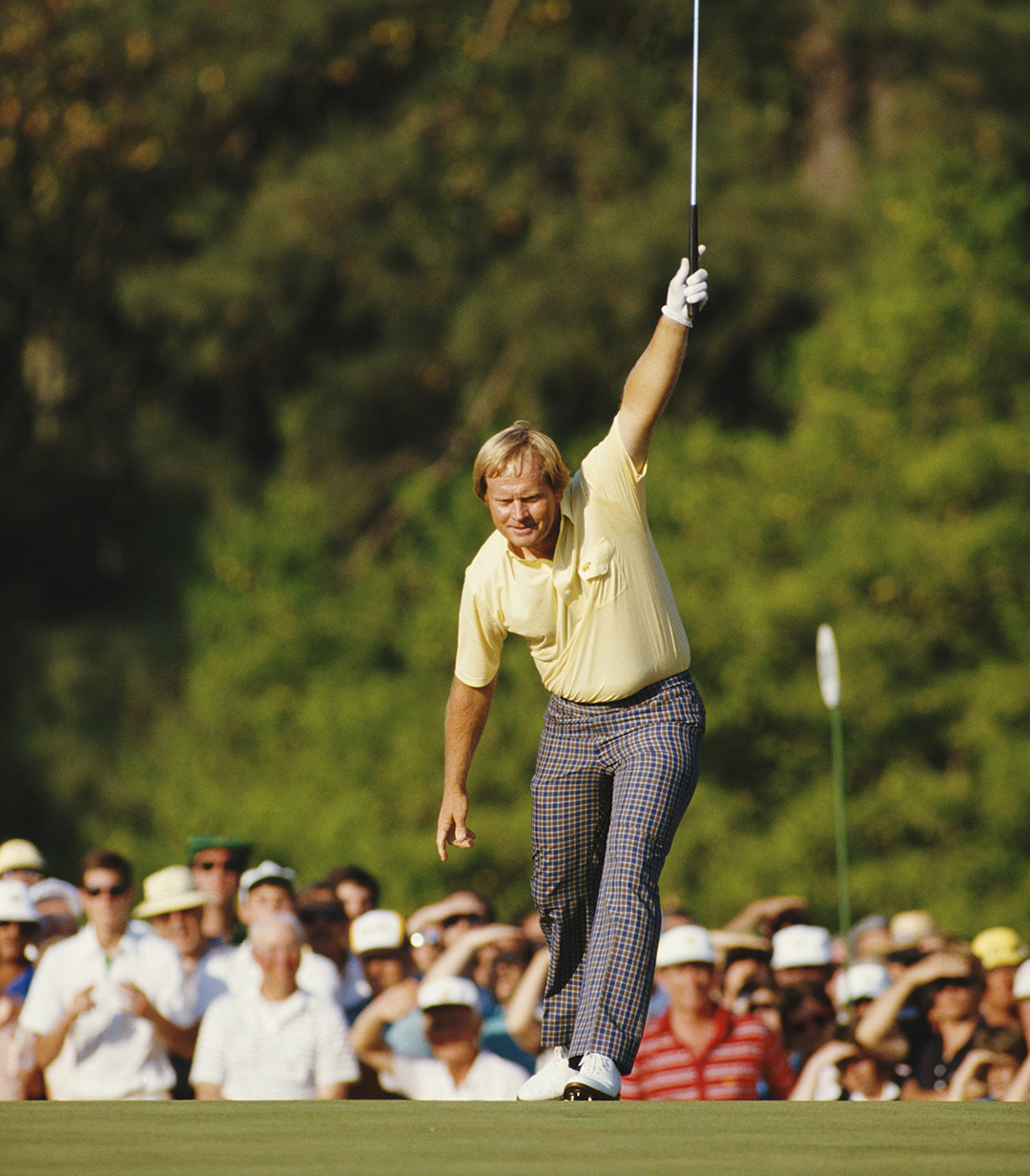 Jack Nicklaus at the 1986 Masters. Courtesy of David Cannon/Getty Images
