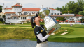 KPMG PGA Champion, In Gee Chun poses with the KPMG trophy after the Trophy Ceremony. (Photo by Montana Pritchard/PGA of America)