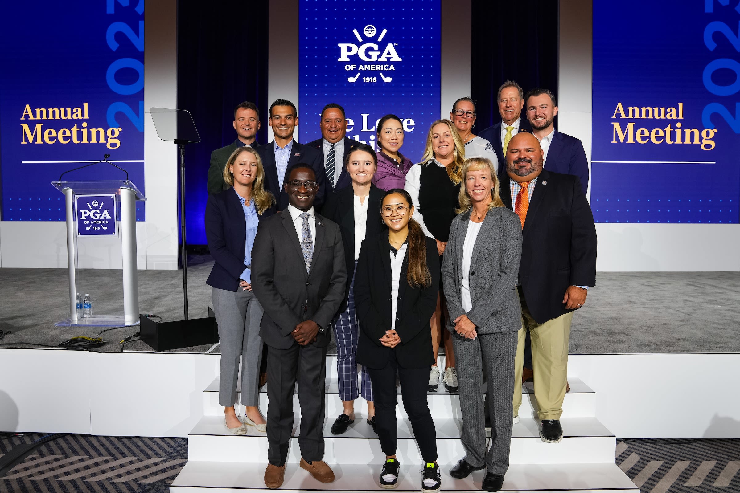 Frazier and his PGA LEAD cohort.