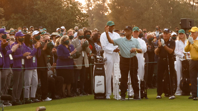 Black PGA Members Join Lee Elder for Historic Moment at Augusta National