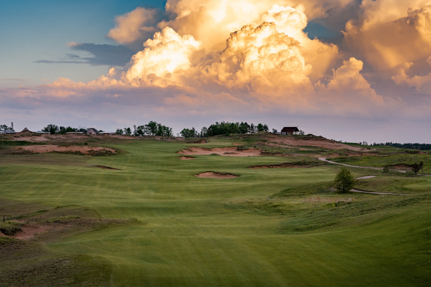 The finishing hole at Sand Valley. (Brandon Carter)