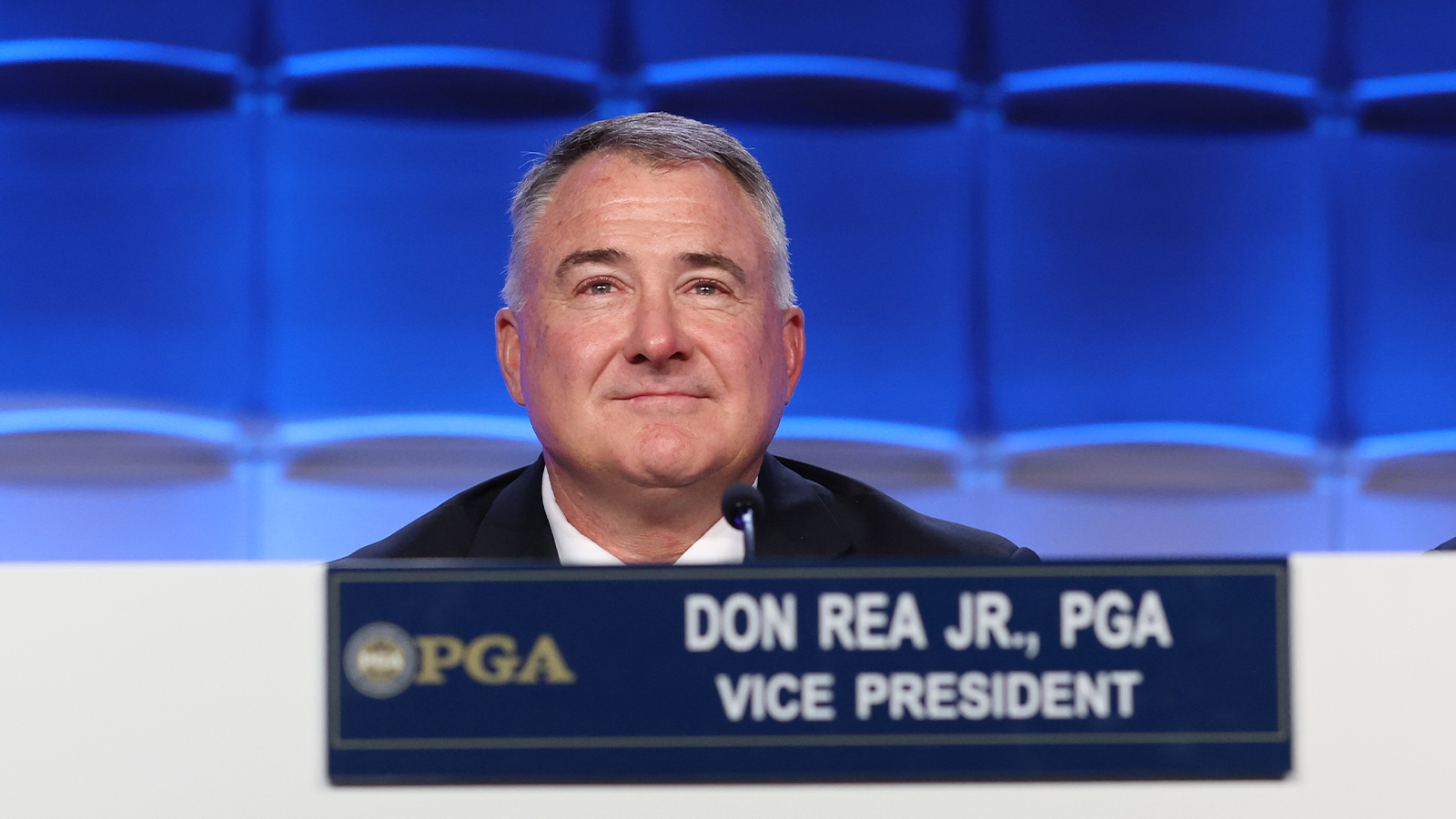 PGA of America Vice President Don Rea Jr. during the 106th PGA Annual Meeting at JW Marriott Phoenix Desert Ridge Resort & Spa on Thursday, November 3, 2022 in Phoenix, Arizona. (Photo by Sam Greenwood/PGA of America)