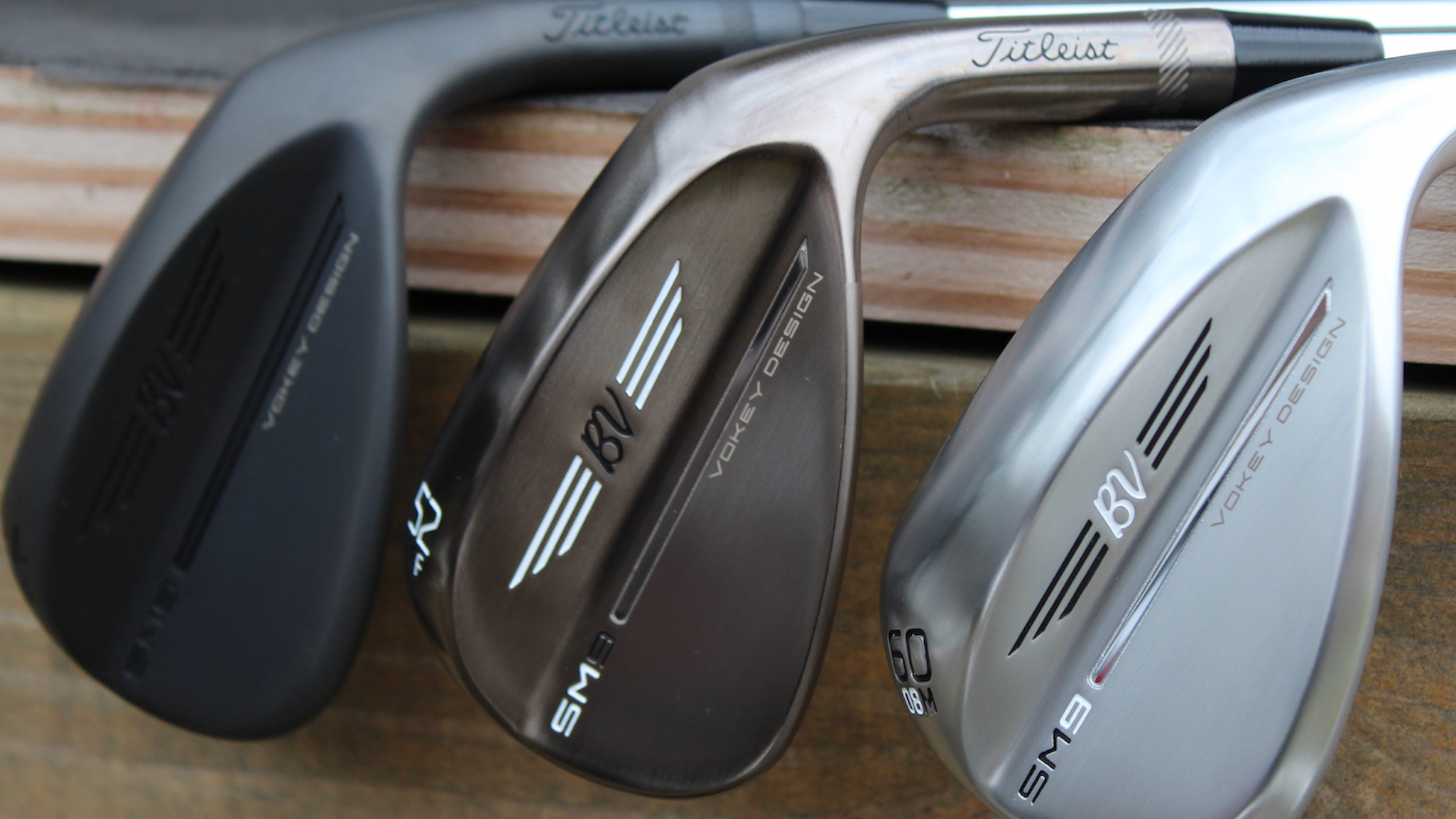The SM9 wedge is the newest offering from Titleist Vokey Design.