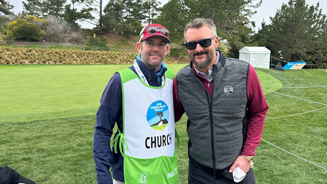 How One PGA Coach Ended Up Caddying for Eric Church at Pebble Beach