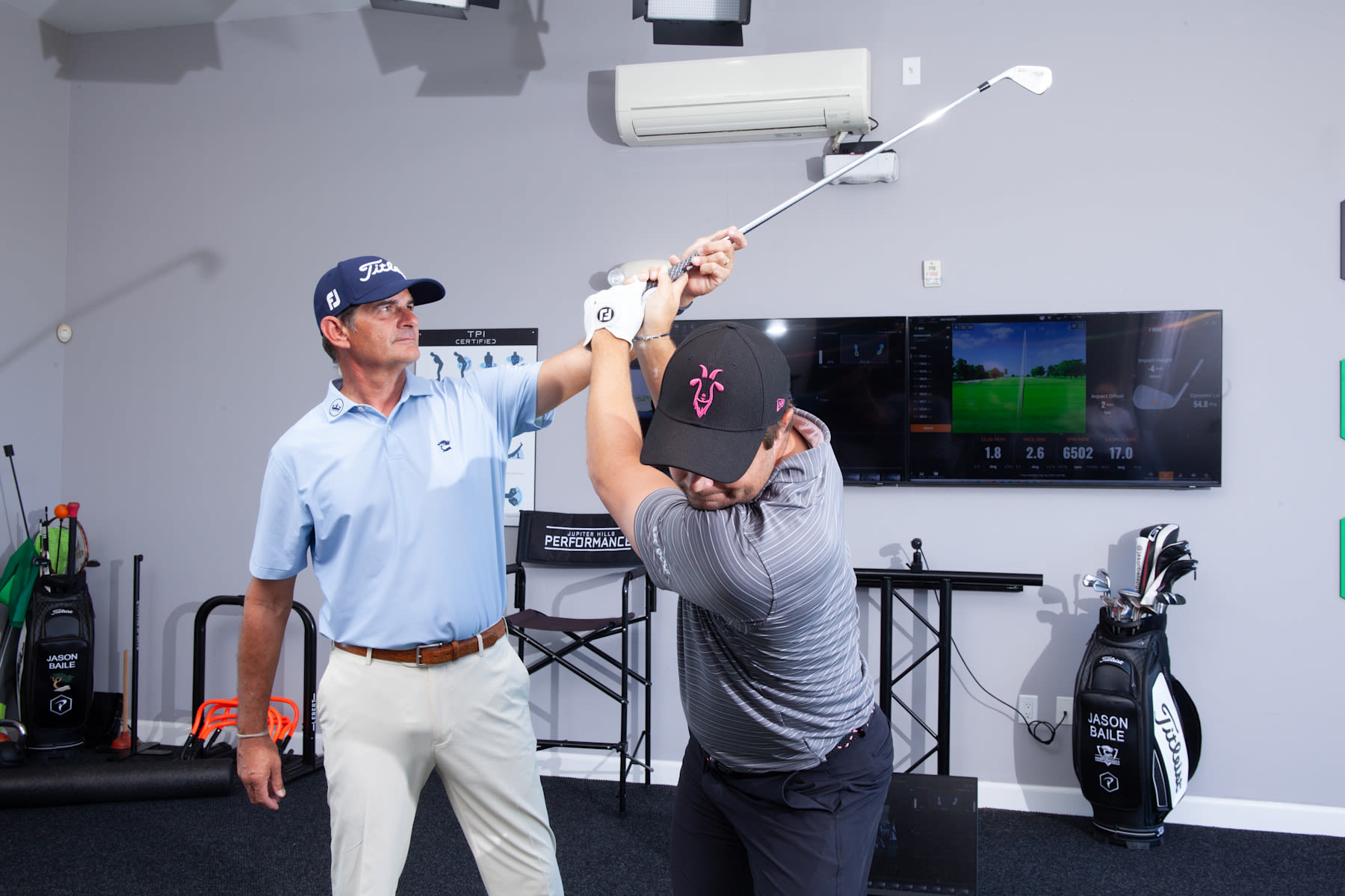 Baile teaches a host of golfers, including tour professional Peter Uihlein.