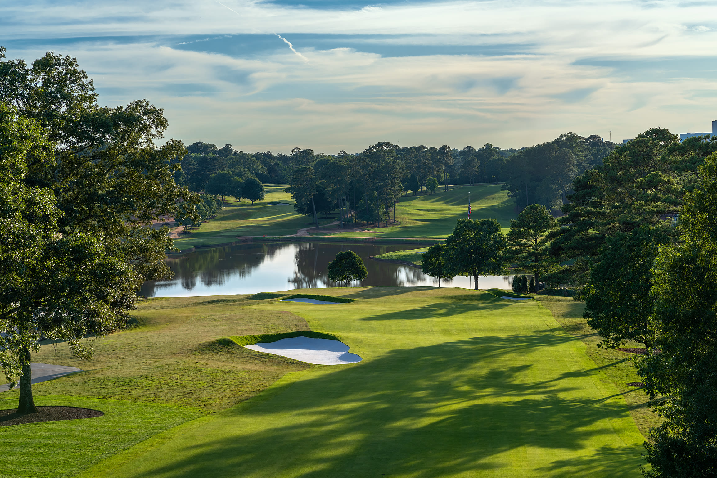 The fifth hole at East Lake.