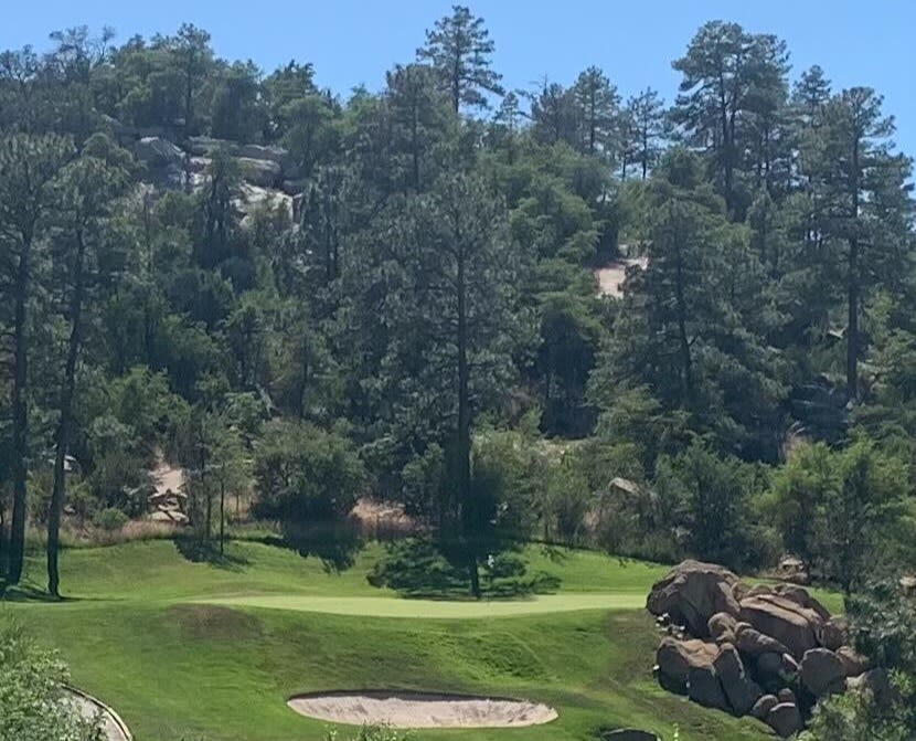 The 16th hole at Capital Canyon.