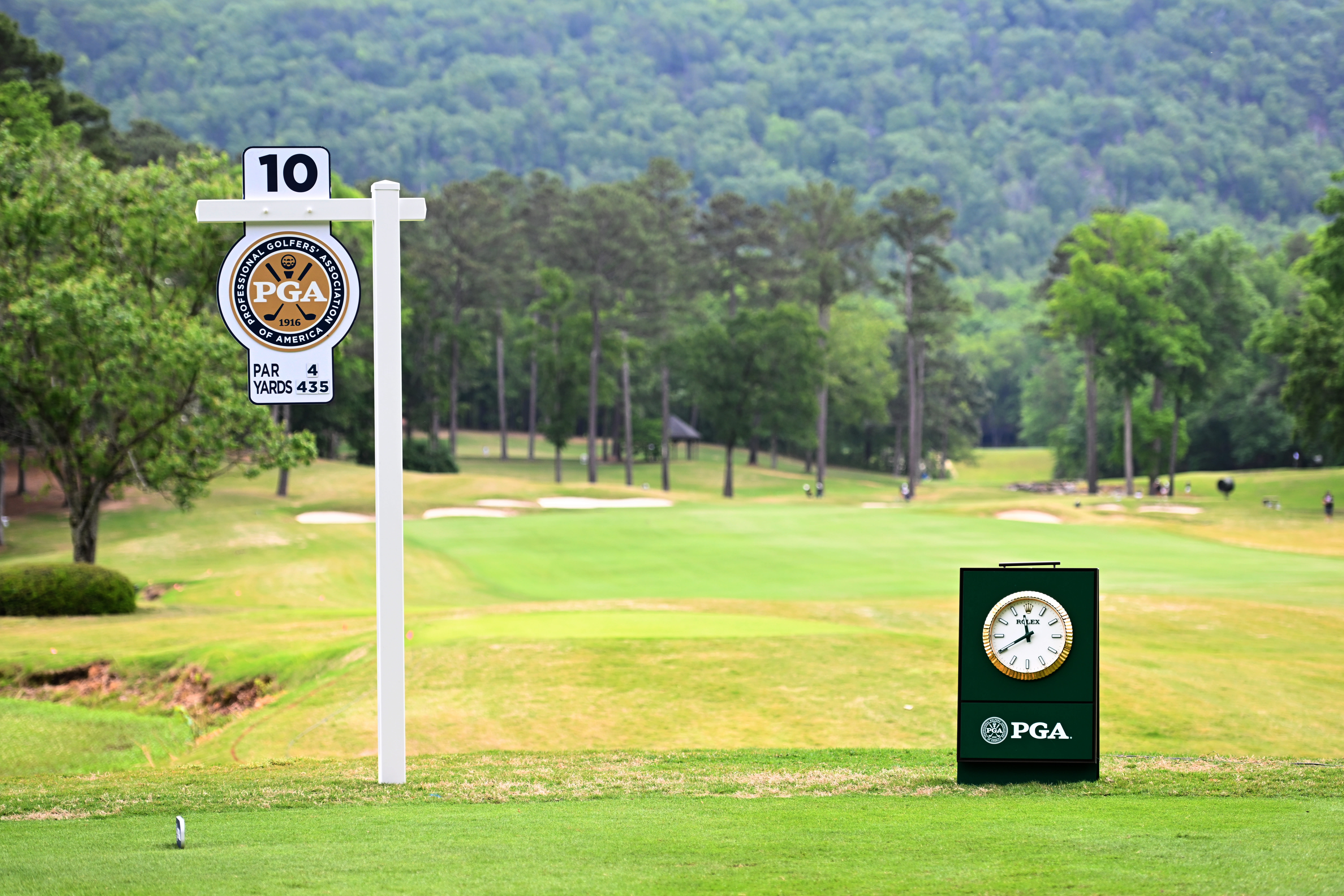 The PGA WORKS Collegiate Championship is being co-hosted at Shoal Creek this week.