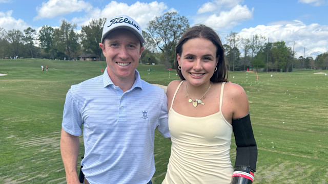 Chris Biggins, PGA, and Lulu Gribbin.