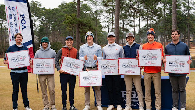 Auburn University Wins Team & Individual Titles at Inaugural PGA NCCGA Pinehurst Open
