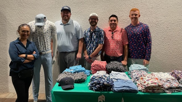 The team behind the new subscription-based apparel company, Short Par 4.
